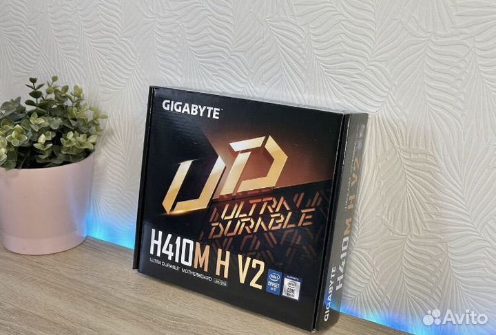 Мат плата gigabyte H410m h v2