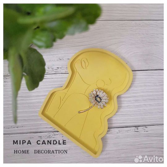 Подарок декор гипс