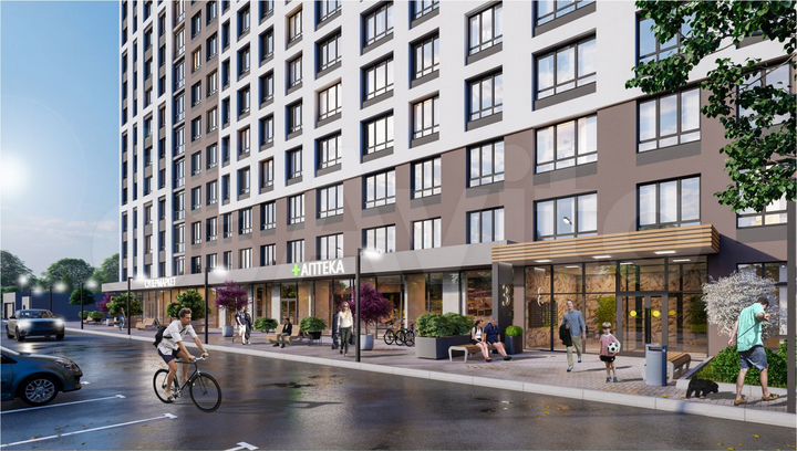 1-к. квартира, 41,3 м², 16/25 эт.