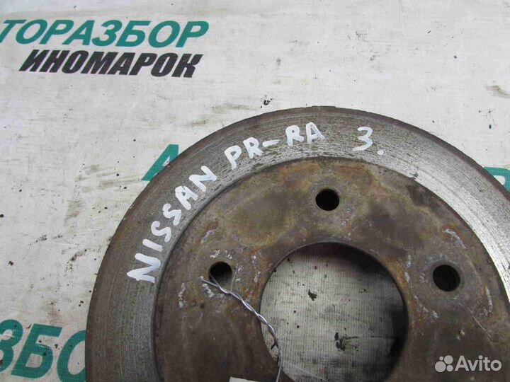 Диск тормозной задний для Nissan Primera 3 2002-2