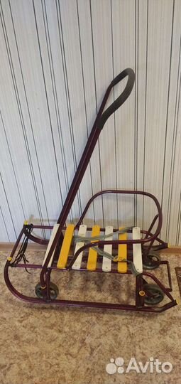 Санки на колесах