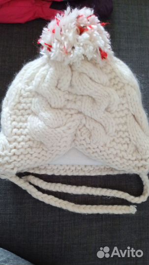 Зимняя шапка р.52-54 и варежки Lenne р.4 (6-7 лет