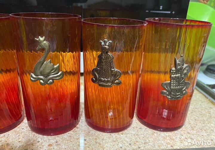 Набор стаканов СССР