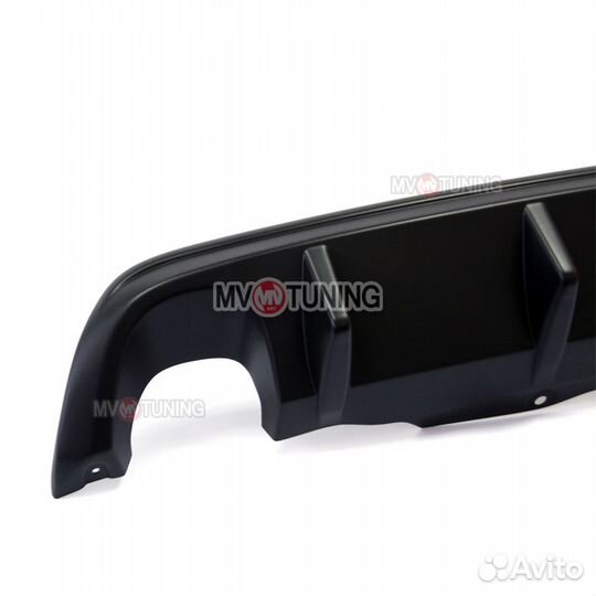 Диффузор на задний бампер Honda Accord 8(viii)