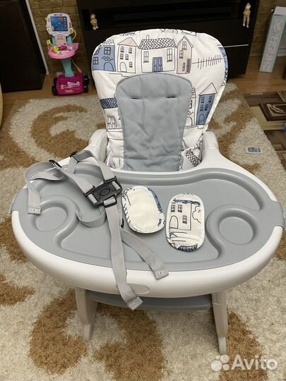 Стульчик для кормления babyton трансформер 2 в 1