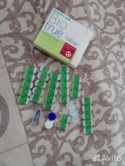 Линзы контактные -1.25 однодневные