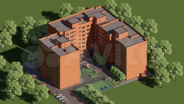 1-к. квартира, 41,1 м², 1/8 эт.