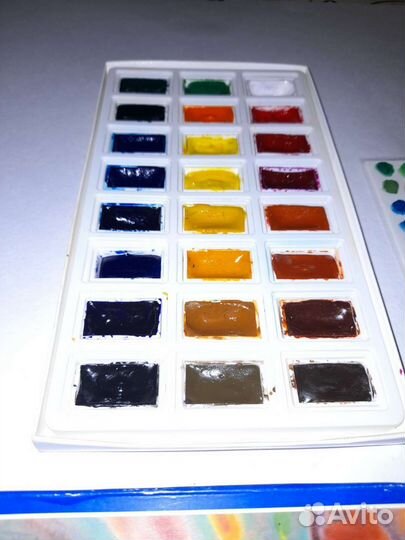 Акварель Гамма 24цв набор 