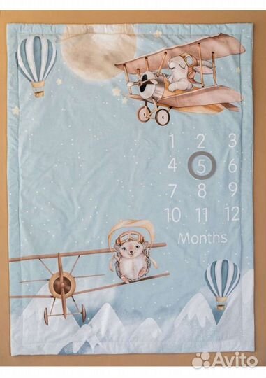 Плед, фотоплед по возрасту