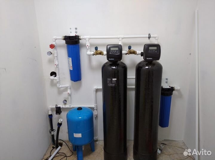 Установка обслуживание систем очистки воды