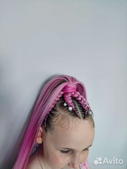 Косы с канекалоном