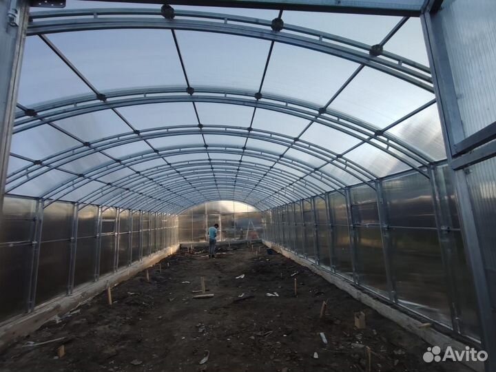 Теплицы промышленные. Теплица из поликарбоната