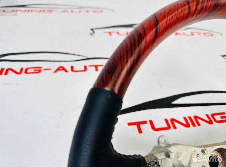 Руль Toyota Camry 40 (красное дерево)