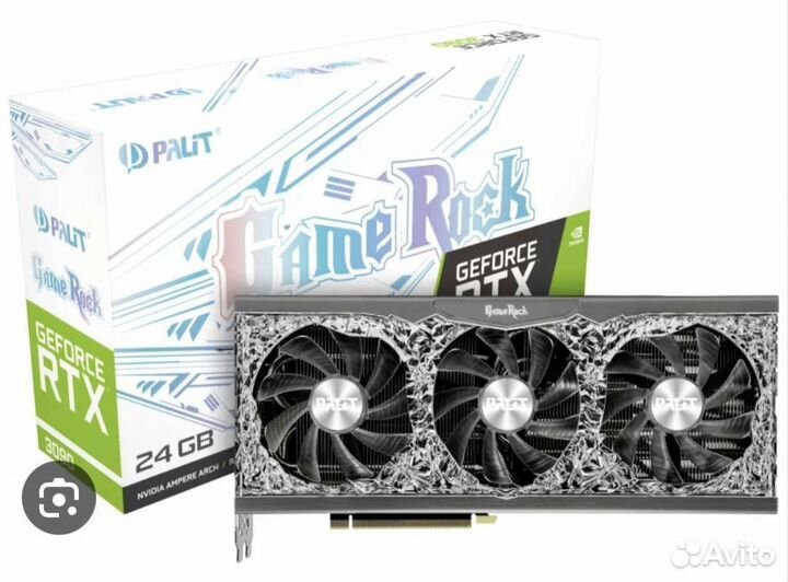 Видеокарта rtx 3090 palit gamerock