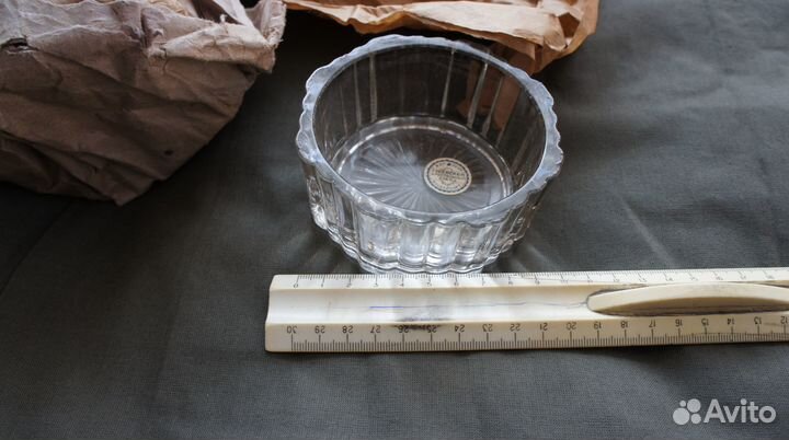 Салатник хрусталь СССР