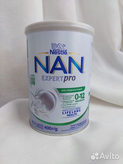 Детская смесь NAN кисломолочная 1