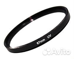 Новый Фильтр защитный на объектив 67mm UV japan