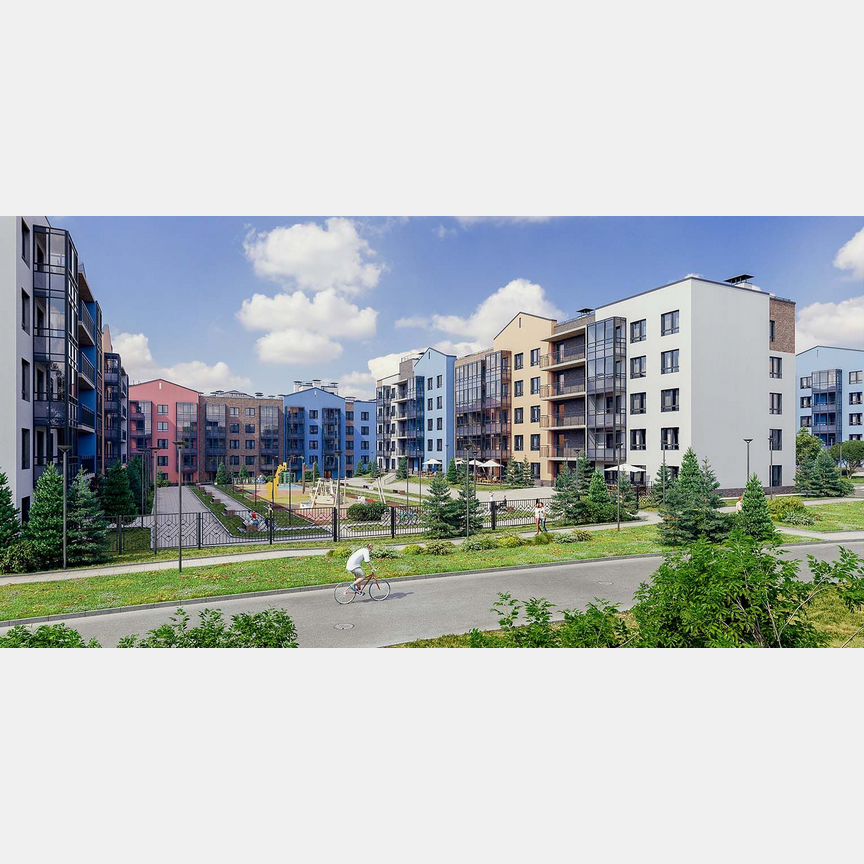 2-к. квартира, 55,7 м², 3/5 эт.