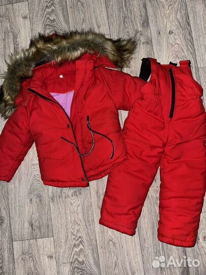Зимний костюм для девочки