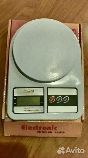 Новые весы электронные кухонные