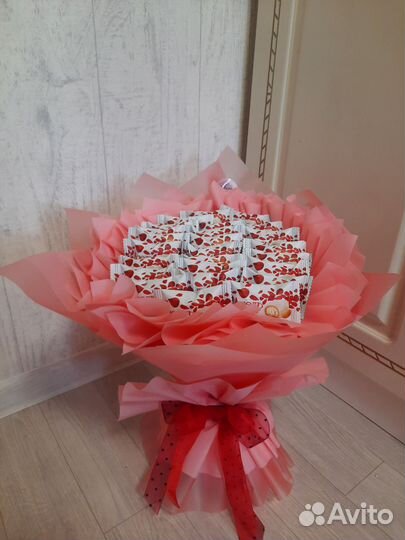 Сладкие букеты из конфет