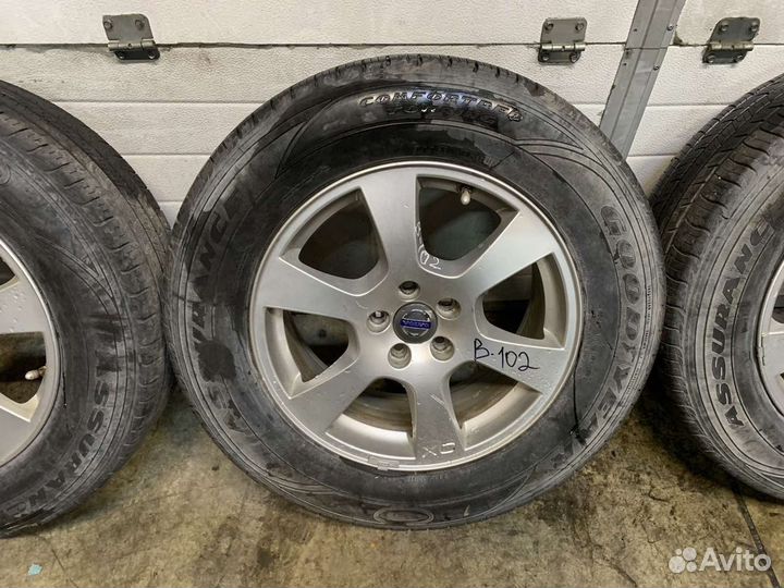 Volvo XC60 диски литые в сборе с шинами R17