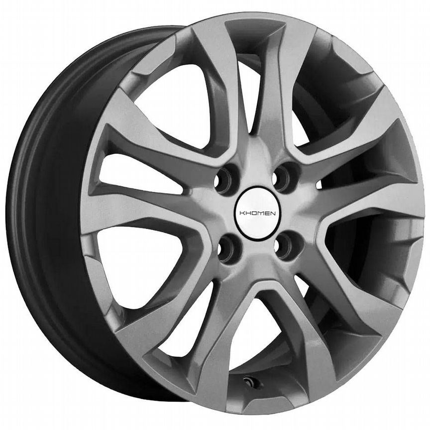 Диски Khomen KHW1503 6x15 4x100 ET46 D54.1 Gray-FP