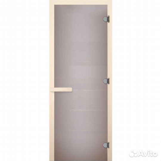 Дверь стеклянная для бани 