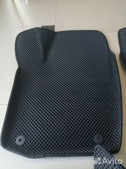 Коврики 3D Eva c бортом Volkswagen Polo седан черн