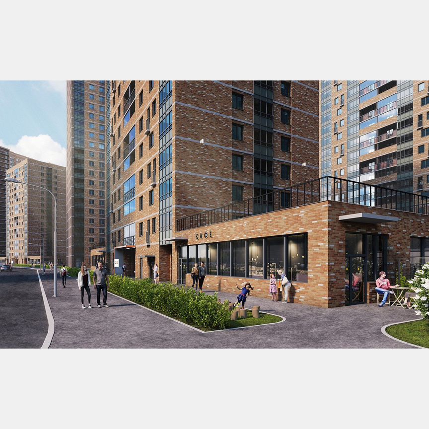1-к. квартира, 39,4 м², 2/27 эт.