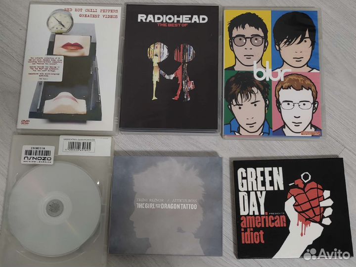 Музыкальные альбомы на CD и DVD (лицензия)