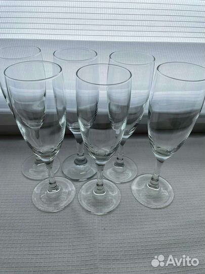 Фужеры,бокалы для шампанского 170мл