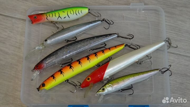 Набор воблеров на щуку