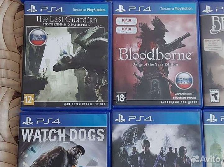 Диски игры для ps4