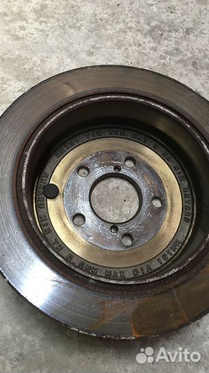 Диск тормозной задний Subaru Forester SH