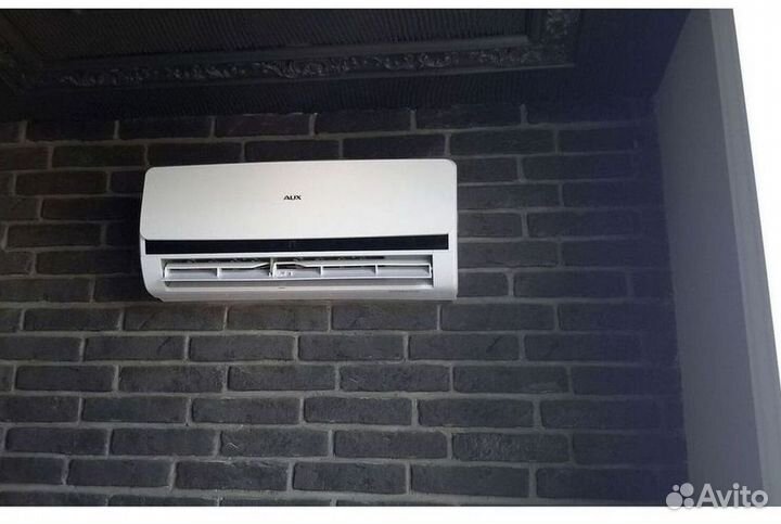 Сплит система с установкой