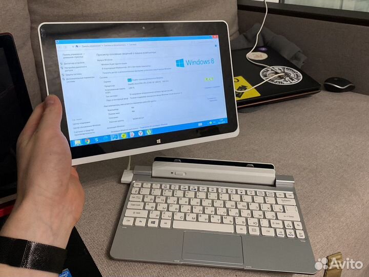 Ноутбук-планшет Acer iconia (трансформер)