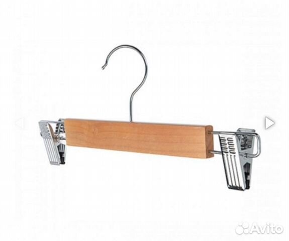 Вешалки плечики деревянные IKEA для юбок и брюк