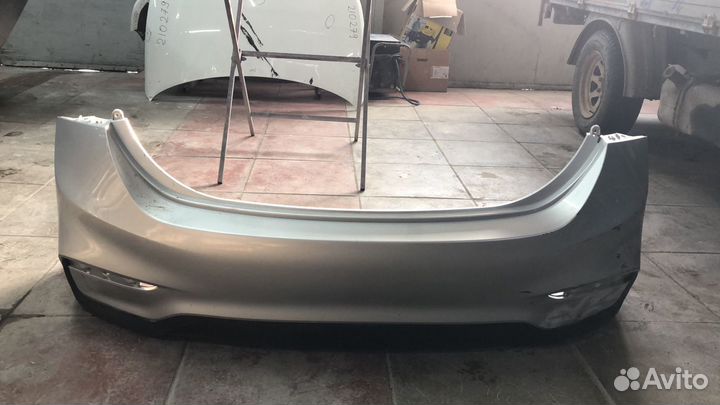 Задний бампер хендай солярис