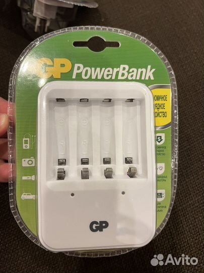 Зарядное устройство для батареек GP, новое