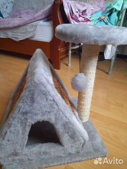 Домик-когтеточка 