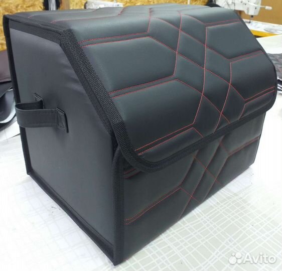 Органайзер в багажник автомобиля аллигатор красный