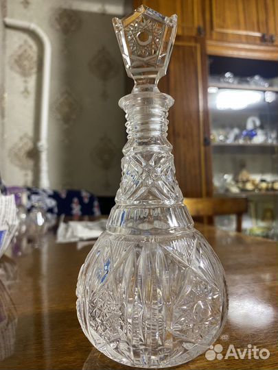 Графин хрустальный СССР