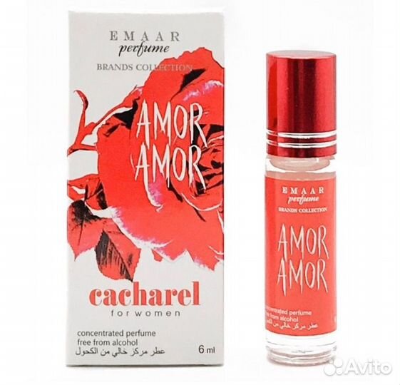 Amor Amor Cacharel Emaar 6 ml масляные духи