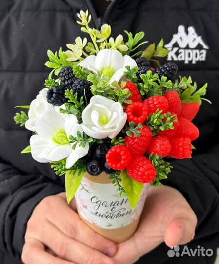 Розы из мыла от magic soap and flowers