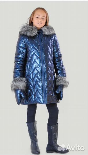 Пальто парка для девочки