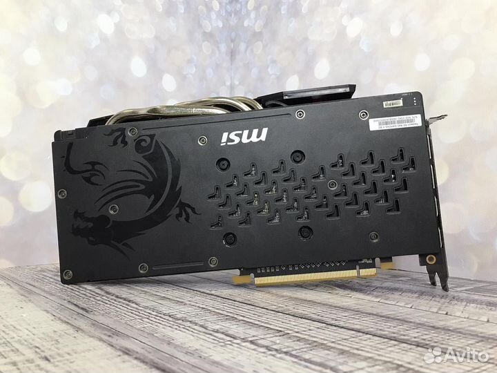 Видеокарта RX 480 8Гб MSI Gaming, Гарантия