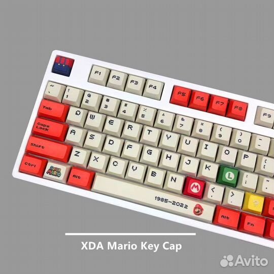 Кейкапы Марио для механической клавиатуры