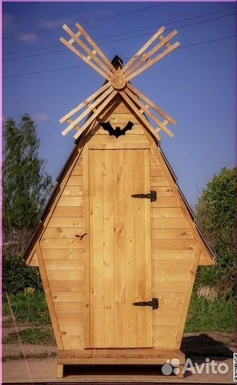 Дачный туалет с установкой BAG338