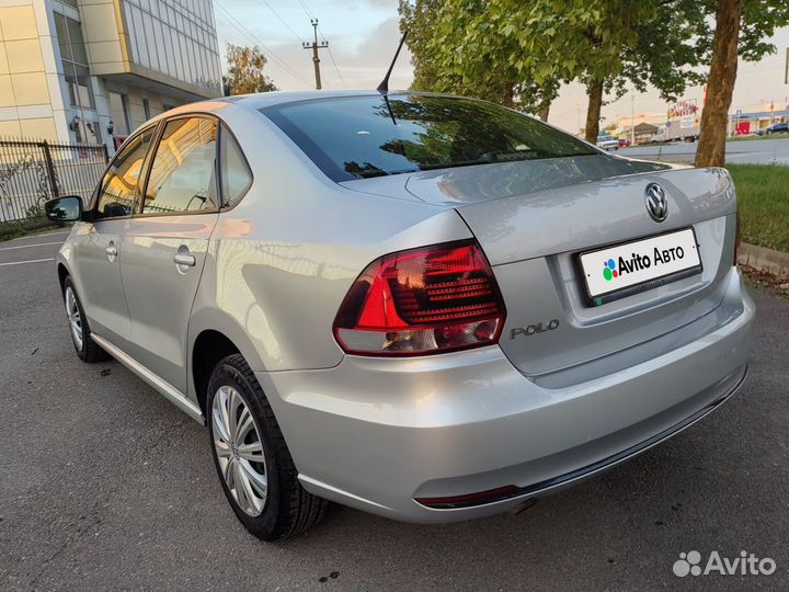 Volkswagen Polo 1.6 AT, 2016, 107 500 км